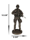 Large US Military Covert Night Mission War Soldier Rifleman Infantry Statue