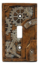 Ebros Steampunk Clockwork Gearwork Design Wall Light Switch Plate Set of 4