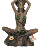 Celtic Greenwoman Tree Woman Gaia Dryad Ent Earth Goddess Yoga Pose Figurine