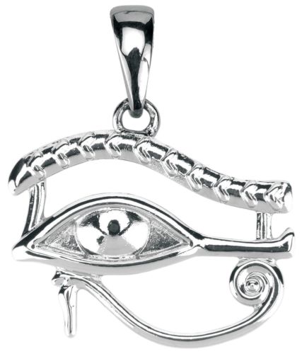 Ebros Egyptian Eye of Horus Wedjat Pendant Medallion Necklace Accessory Jewelry