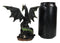 Fantasy Green Chested Celestial Midnight Dragon Black Ghost Small Figurine