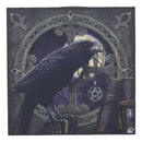 Dark Raven Crow Harbinger of Doom Mini Jewelry Box With Mirror Raven's Spell