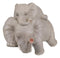 Ebros Sleeping Pachy Family Safari Elephant With Calf Shelf Snoozer Sitter Figurine