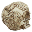 Mayan Tribal Tattoo Chieftain Skull Statue Skeleton Cranium Voodoo Figurine