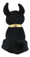 Ebros Black & Gold Egyptian Anubis Dog Soft Plush Toy God Of Afterlife Jackal