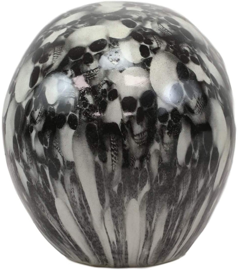Ebros Day Of The Dead Black Ossuary Lost Souls Tattoo Sugar Cranium Skull Statue