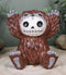 Ebros Larger Furry Bones Man or Ape Bigfoot Skeleton Monster Collectible Figurine 3.5" H Furrybones Mythical Legend Mountain Forest Dweller