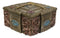 Ebros Stonemasons Masonic Small Decorative Box Jewelry Trinket 4" Long