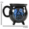 Wicca Sabbats Wheel of The Year Yule Dragon Heat Color Changing Cauldron Mug