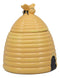 Ebros Rustic Wildlife Busy Honey Bumblebee Bee Hive Beehive Ceramic Cookie Jar 8"Tall