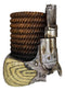 Ebros Western Rustic Revolver Six Shooter And Cowboy Ropes Piggy Coin Bank Figurine