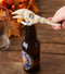 Pack of 2 Cast Iron Rustic White Bone Skeleton Arm Hand Beer Bottle Cap Opener