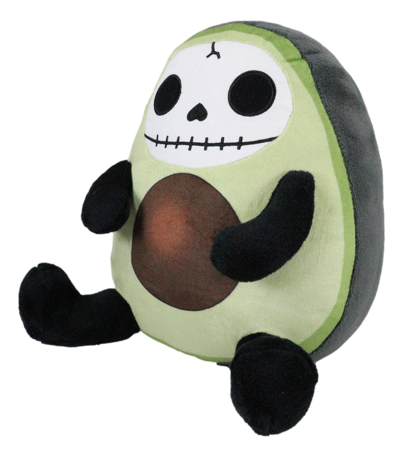 Hearty Split Hass Avocado Fruit Furrybones Skeleton Plush Toy Doll Furry Bone