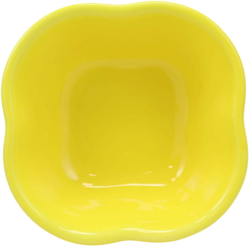 Ebros Ceramic Yellow Bell Pepper Vegetable 12oz Bowl Condiments Container 1 PC