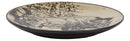 Ebros Grassland Plains Bison Buffalo Round Salad Or Dessert Plate Set of 2 8.5"D