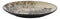 Ebros Grassland Plains Bison Buffalo Round Salad Or Dessert Plate Set of 2 8.5"D
