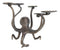 Giant Creature Kraken Octopus Penta Candleholder Home Decor Made of Aluminum