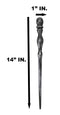 Witch Wizard Sorcerer Doomsday Underworld Hades Persephone Cosplay Magic Wand