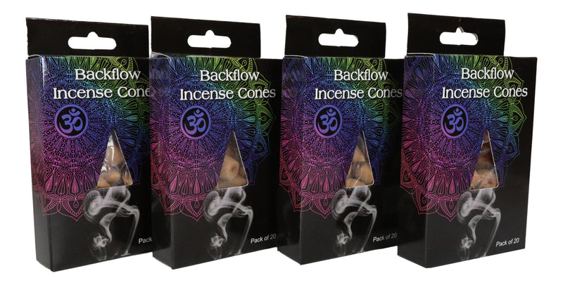 Backflow Incense Cones Pack of 20 Jasmine Scent For Backflow Incense Burners