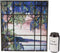Ebros Louis Comfort Tiffany Landscape Window Oyster Bay Stained Glass Art Panel