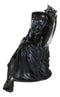 Death On The Shelf Gothic Grim Reaper With Scythe Sitting Shelf Sitter Figurine