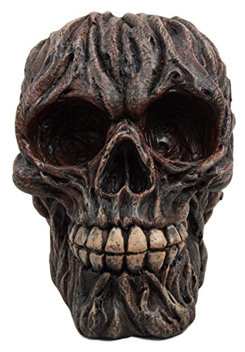 Ebros Swamp Carnage Monster With Wooden Creeping Roots Skull Decorative Figurine