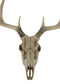Ebros 18."L 10 Point Buck Head Wall Mount Resin Stag Deer Skull Antler Sculpture - Ebros Gift