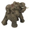 Small Wildlife Elephant Father Piggybacking Playful Calf Figurine 5.25"L