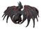 Ebros Black Widow Blood Dragon Wall Decor Sculpture by Ruth Thompson Dragonblade