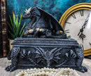 Celtic Knotwork Alchemy Dragon Guarding The Saint George Tomb Decorative Box 7"L