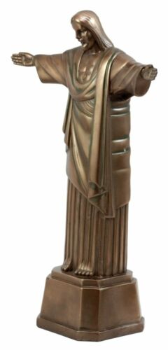 Christ The Redeemer Statue Of Jesus Brazil Corocovado Landmark Figurine 11.5"H