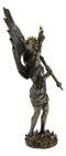 Ebros Saint Uriel Archangel Statue Light of God Cherub Angel of Repentance Figurine