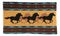 Southwest Vectors Galloping Horses Coir Coconut Fiber Floor Mat Doormat 29"X17"