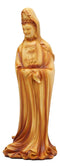 Ebros Bodhisattva Kuan Yin Standing with A Jar of Pure Water Statue 11.5" Tall Goddess Guan Yin Compassion of All Buddhas Figurine Guanyin Faux Wood Resin
