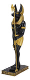 Ebros Large Egyptian God of The Dead and Mummification Anubis Holding was Staff Statue 21.75" Tall Classical Egypt Gods and Deities Anubis Jackal Dog Head