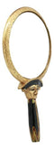 Ebros Ancient Egyptian Protection Symbol Winged Scarab Aegis Hand Mirror 8.75"H