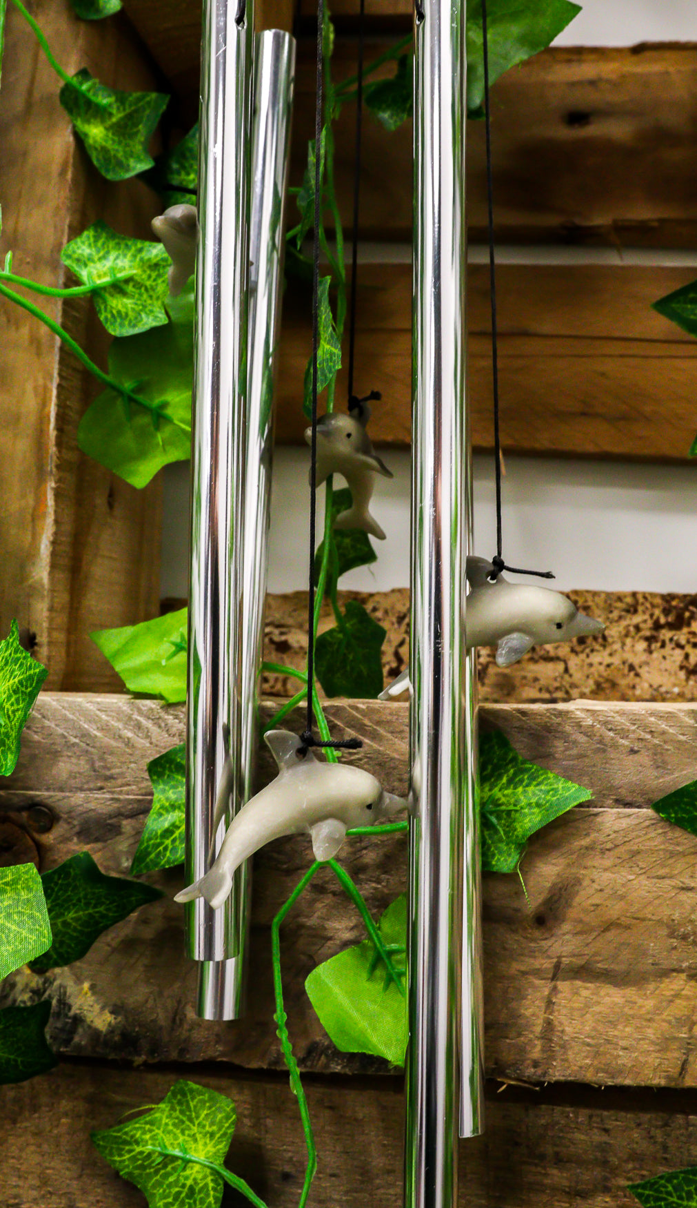 Ocean Sea Coral Marine Dolphin Family Decorative Wind Chime For Garden Patio