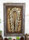 Large Western Indian Tribal Chief Headdress War Bonnet Wall Decor Picture Frame
