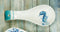 Nautical Marine Blue White Seahorse Ceramic Kitchen Utensil Holder Spoon Rest