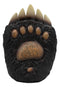 Ebros Western Rustic Forest Black Bear Paw With Claws LED Night Light Statue 6.75"H