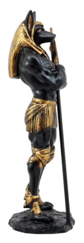 Ebros Ancient Egyptian God Anubis Figurine 11" Tall Jackal God Mummification