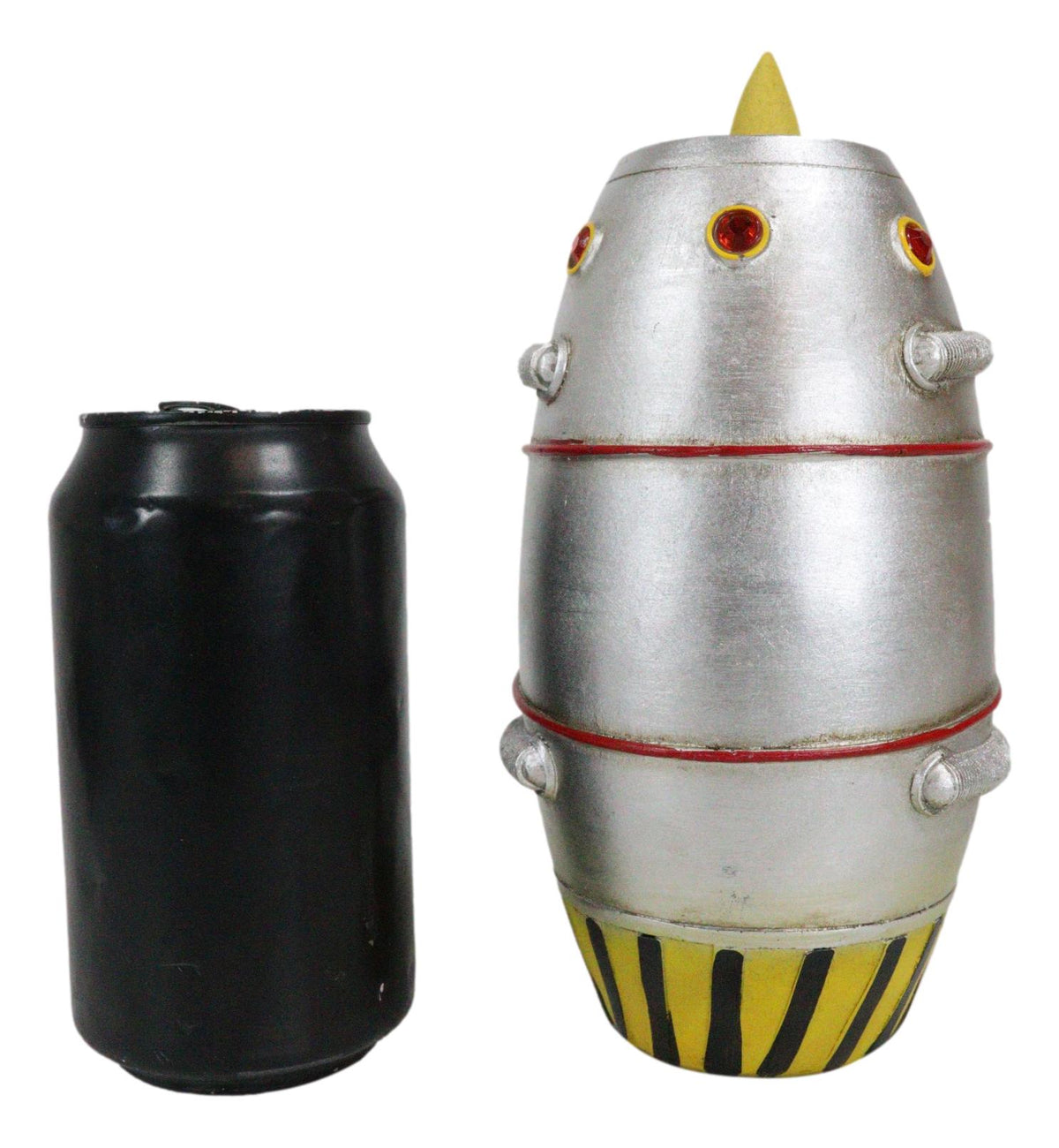 UFO Green Alien In Spaceship Capsule Backflow Incense Burner With LED Lights