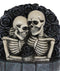 Gothic Love Never Dies Romeo Juliet Skeleton Couple By Black Roses Wall Decor