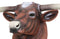 Large Texas Longhorn Bull Steer Cow Wall Decor Wild Cattle Beast 3D Art 34"L