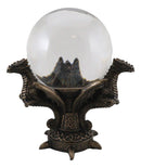 Celtic Guardian Leviathan Trinity Dragon Meditation Gazing Ball Wicca Figurine
