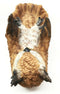 Wisdom Of The Woods Enchanted Great Horned Tiger Owl Wine Bottle Holder Decor
