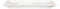 Pack Of 4 Modern White Porcelain Sushi Appetizer Dessert Platter Plates 10"L