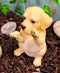 Ebros Begging Adorable Labrador Retriever Puppy Dog On Hind Legs Pet Pal Statue