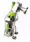 Cute Beagle Dog With Bone Style Collar Hand Made Metal Wine Bottle Holder Caddy
