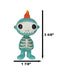 Furry Bones Chadow Skeleton Baby With Skeletal Ribcage And Flame Head Figurine